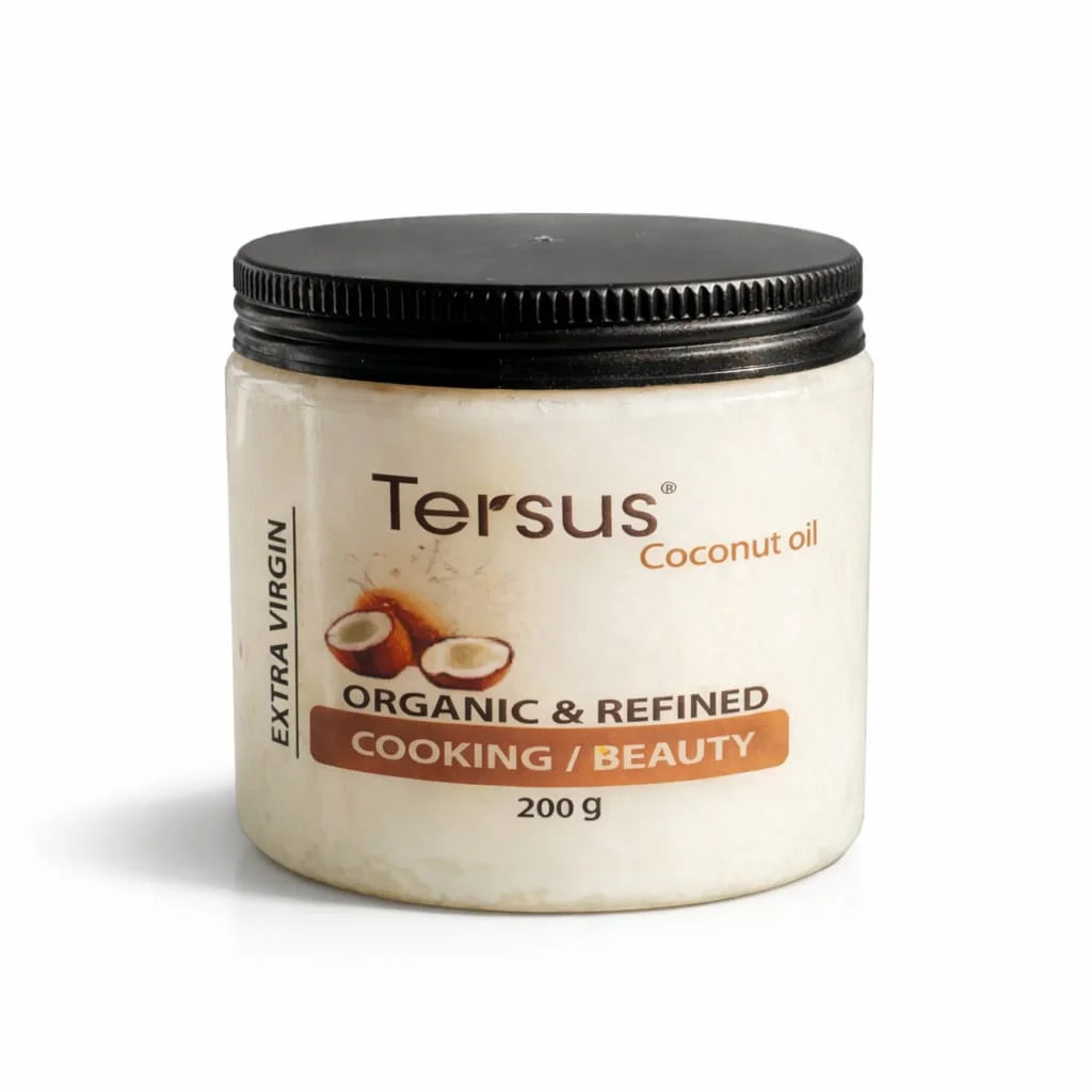 Tersus Coconut Oil Multi-Purpose Deep Moisturizing Oil for Skin & Hair Care - 200 g