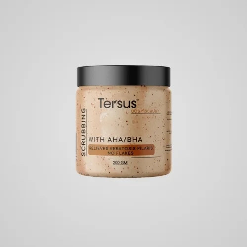 Tersus Body Scrub  Exfoliating Body Scrub with Urea 25% & AHA/BHA for Smooth Skin & Keratosis Pilaris Care - 200 g