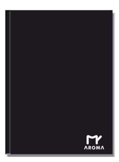 دفتر ملاحظات أروما بريميوم A4 مع غلاف صلب نابض بالحياة - دفتر ملاحظات أنيق للملاحظات والأفكار - 100 ورقة