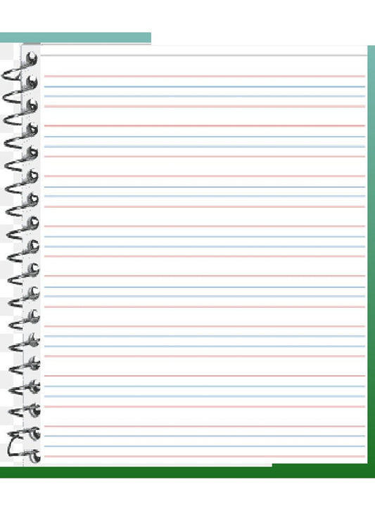 AROMA Durable Plastic Cover Spiral Notebook - 100 Sheets, Bright Multicolor A4 Wirebound Notebook for School, Office, and Personal Use