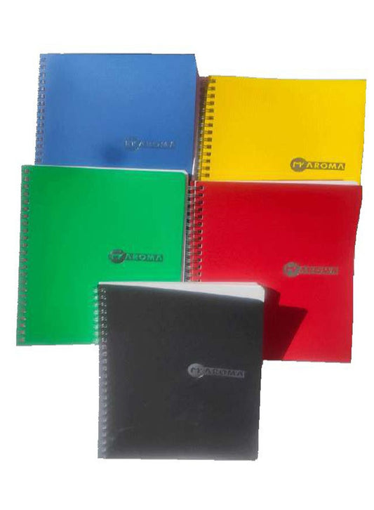 Multicolor Aroma Notebook – Compact, Spiral Bound, Perfect for Daily Use