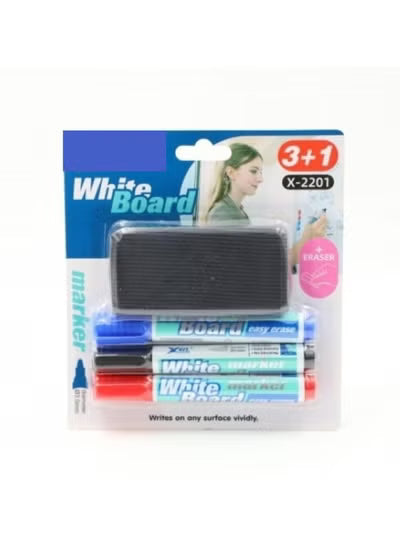 Aroma White Board Marker Pens Set with Eraser