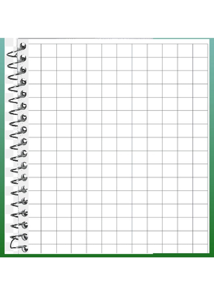 AROMA Durable Plastic Cover Spiral Notebook | 100 Sheets Wirebound A4 | Stylish Multicolor Covers for School, Office, & Personal Use