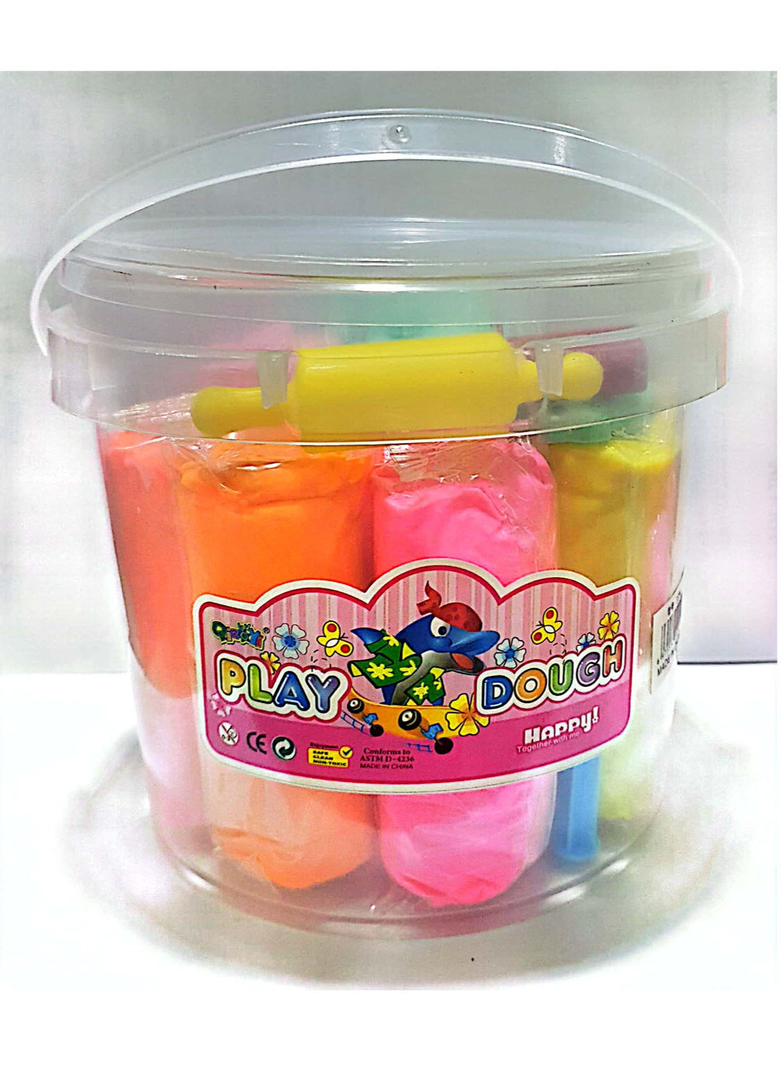 Play Dough Set for Kids Bright Colors and Shaping Tools