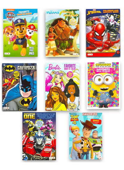 Aroma Children’s Coloring Books Collection