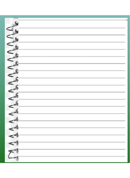 AROMA Durable Plastic Cover Spiral Notebook | A4 Wire-Bound | 100 Sheets for School, Office & Personal Use