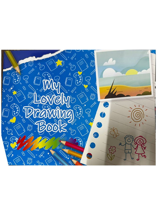 My Lovely Drawing Book B4 – Creative Art Sketchpad for Kids | Premium Quality Art Paper | Ideal for School & Home Use