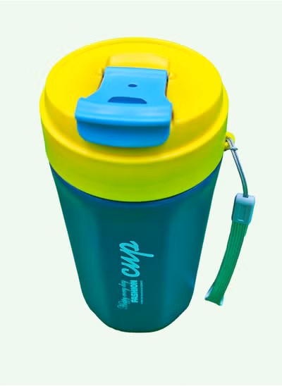 Portable Lunch Box with Utensil Set and Insulated Travel Cup - Durable Leakproof and Lightweight Combo for School Office and Outdoor Use