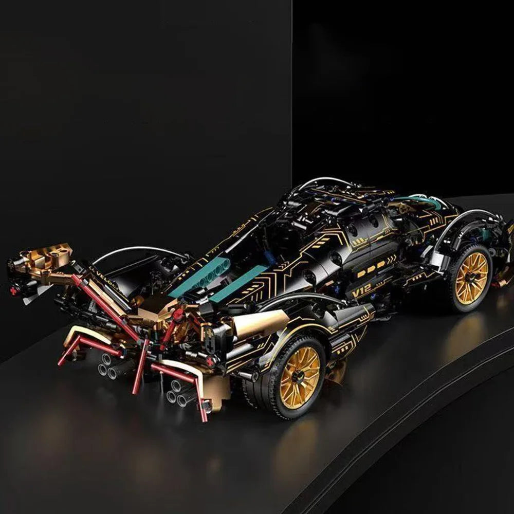 أكثر من 1000 قطعة من مكعبات بناء سباقات خضراء مصنوعة من مادة ABS، لعبة يدوية للتجميع، مناسبة للمكتب المنزلي