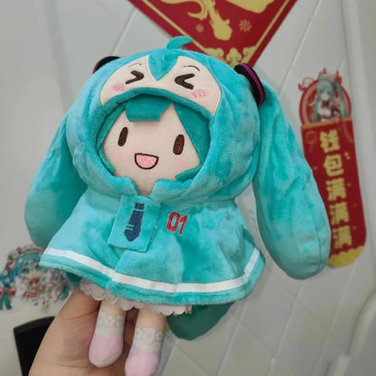 Hatsune Miku Mini Cape Doll Clothes 20cm Cotton Doll Outfit Non Attribute Changeable Costume