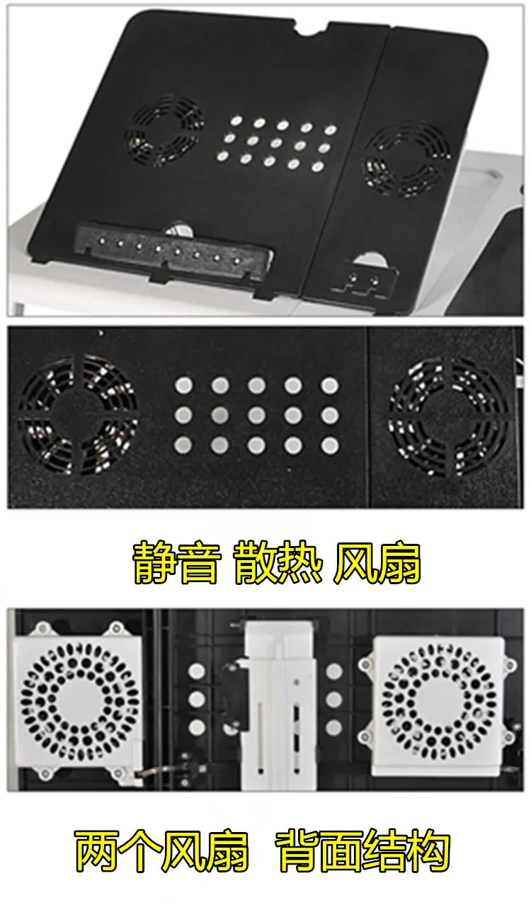 laptop desk for bed Multi functional adjustable table usb Cooling fan Portable folding adjustable laptop table lap desk