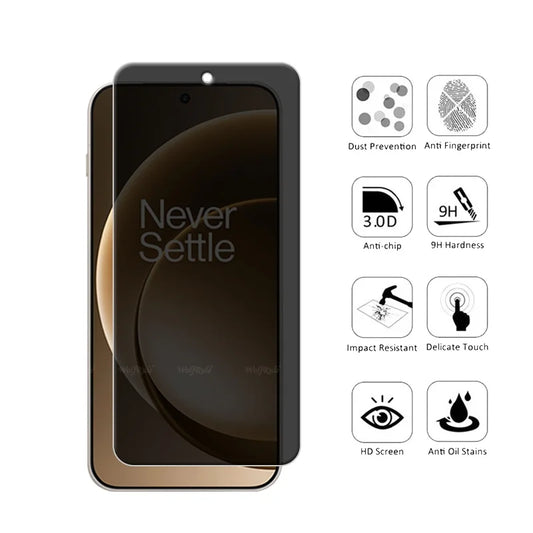6in1 For Oneplus 15 Glass Oneplus 15 Tempered Glass Protective Privacy 9H Anti-Spy Glue Screen Protector Oneplus 15 Lens Glass