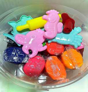 Playdough Set in Plastic Bottle - 500g