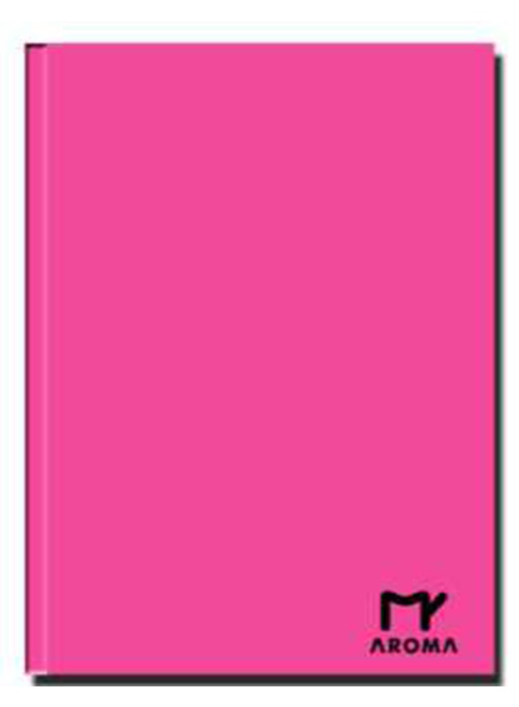 دفتر ملاحظات أروما بريميوم A4 مع غلاف صلب نابض بالحياة - دفتر ملاحظات أنيق للملاحظات والأفكار - 100 ورقة