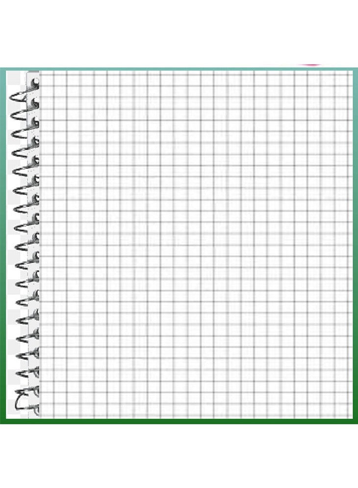 AROMA Durable Plastic Cover Spiral Notebook - 100 Sheets, Multicolor A4, Perfect for School & Office Use