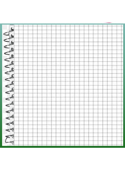 AROMA Durable Plastic Cover Spiral Notebook - 100 Sheets, Multicolor A4, Perfect for School & Office Use