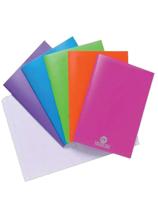 AROMA A5 Cover Notebook - 100 Sheets of Premium Paper - Durable & Vibrant Covers for Daily Use