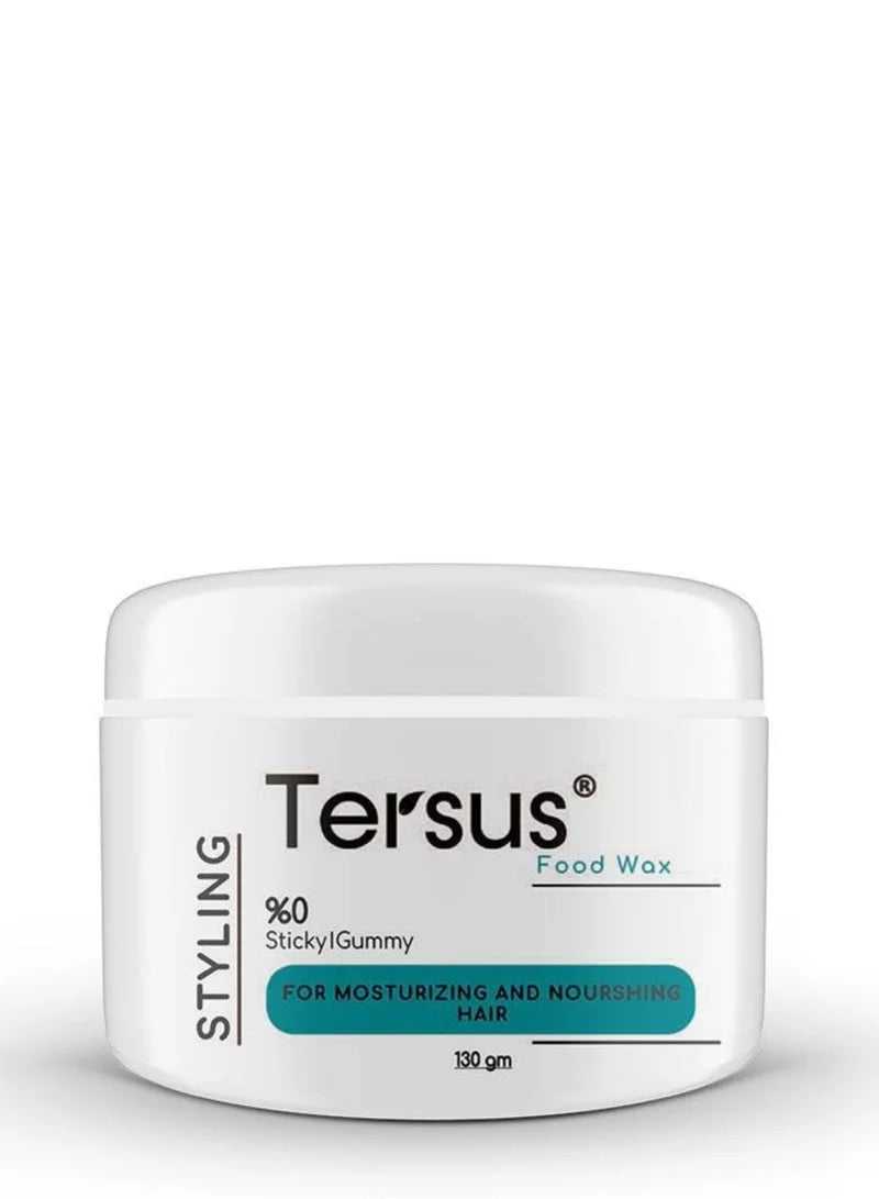 Tersus Hair Food Wax  Deep Moisture Styling Wax for High Porosity Hair with Shea Butter & Beeswax - 130 g