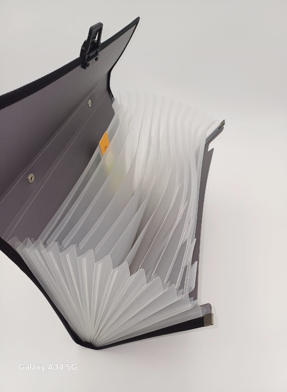 Multi Color Document Organizer Folder Secure