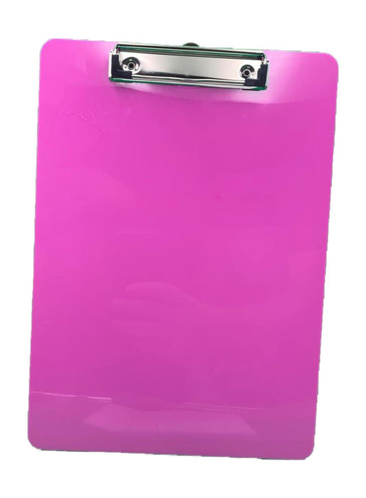Durable A4 Plastic Clipboard with Metal Clip