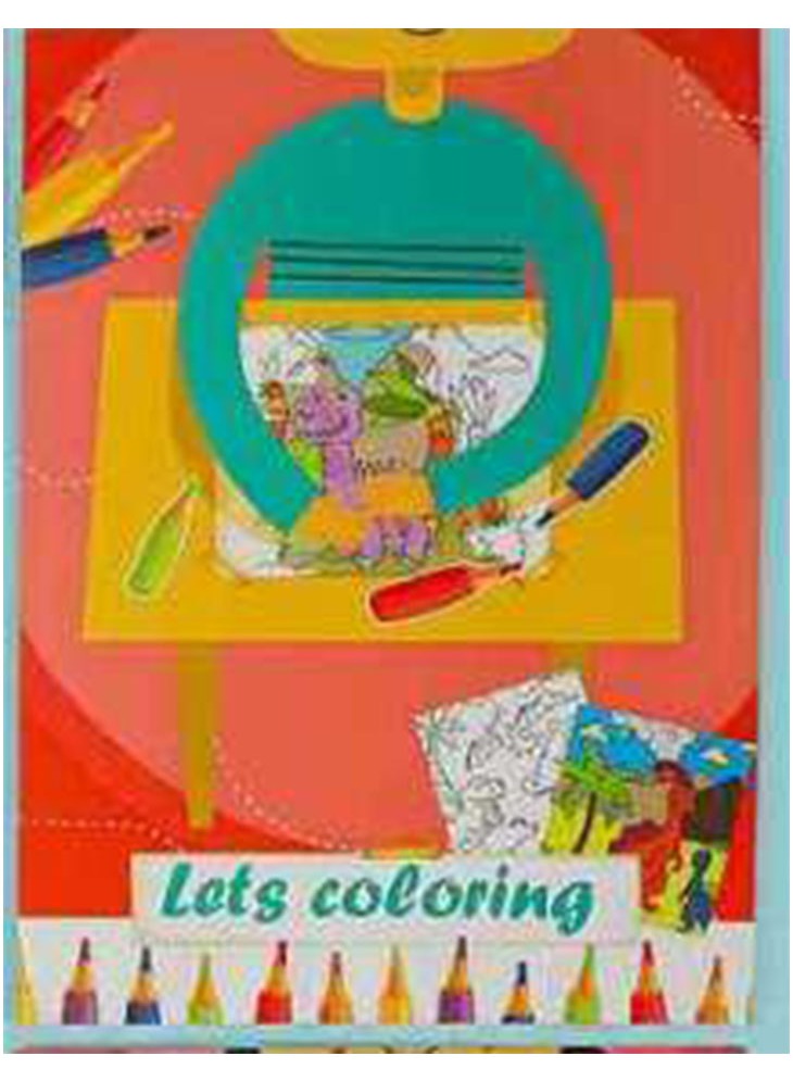 كتاب تلوين إبداعي للاسترخاء والمرح - تصاميم جميلة